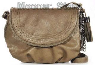 Ladies Faux Leather Drape Hobo Shoulder Purse Handbag Totes Bag