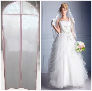 Bridal Wedding Dress Groom Suit Gown Garment Storage Bag Cover