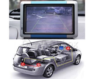Car Vehicle Rear View 170º Angle Backup Camera Reverse Useful D0X8 New