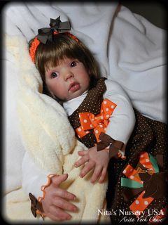 Reborn Toddler Baby Girl♥tibby by Donna RuBert ♥now Count Your Blessings ♥naomi