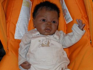 AA Ethnic Solid Silicone Baby Doll Jamie by Suzanne Roberson on PopScreen