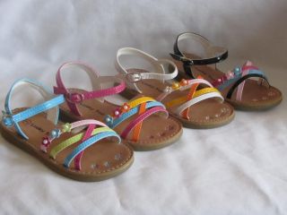Girl Dress Sandals Multi Colored NY31 Toddler Dress Shoes Pageant Party Shoes