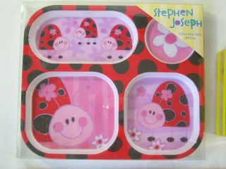 New Baby Toddler Meal Dinner Set Placemat Plate Sippy Cup Boys Girls Dish Sets
