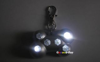 Pet Dog Puppy Night Safety Blinker Lighte Collar Tag Flashing 6 LED