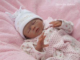 Distinctive Reborns Lifelike Reborn Baby Girl Doll Limited Edition Amiah Sculpt