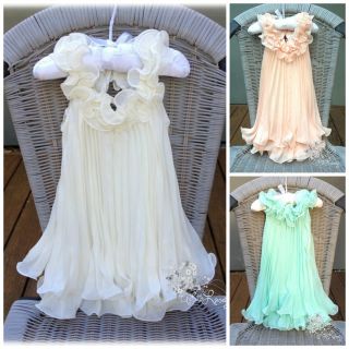 New Ruffles Dress Flower Girl Baby Elegant Party Dress Size 1 2 3 4 5