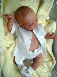 Adorable Newborn Reborn Baby Doll Boy Grace Sculpt by Tina Kewy 230 500