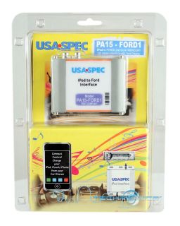 USA Spec iPod iPhone Control Interface for Ford Factory Car Stereo w O SAT Radio