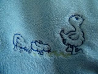 Amy COE Limited Edition Blue Boa Duckling Baby Blanket