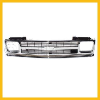 91 94 Chevy S10 Pickup Chrome Grille GM1200147 Mid Size Blazer for SEALED Beam