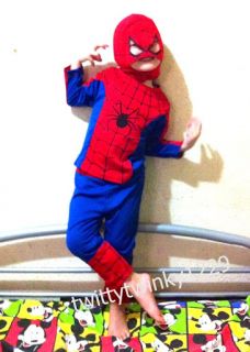 Baby Boy Spiderman The Incredibles Batman Costume Outfit Halloween Dress Up 2 8