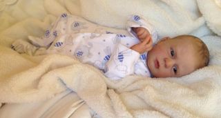 Joanna's Nursery Completely Adorable Reborn Baby Boy Angel by Olga Auer