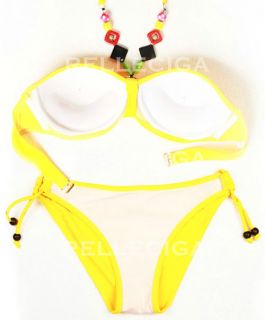 Sexy Modern Jewel Halter Bikini Push Up Swimwear Bandeau Top Padded Swimsuit New