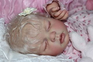 Beautiful Reborn Baby Girl Bonnie from Noah Kit by Reva Schick