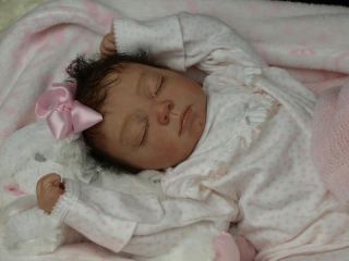 Reborn Baby OOAK Aleina Peterson Jaden Newborn Infant Girl Doll