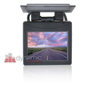 Crimestopper® SV 8400 RM Headliner Mount Monitor with 3 5" LCD Flip Screen New