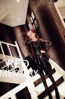 Womens Fashion Sexy Hollow Lace Long Sleeve Splicing PU Leather Dress E527 TQ