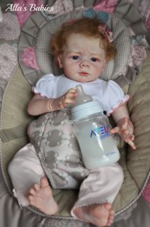 Alla's Babies Newborn Baby Girl Reborn Doll Prototype Karlotta Karola Wegerich