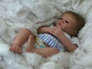 Beautiful Realistic Reborn Baby Boy Doll from 'Linzi's Beautiful Babies'