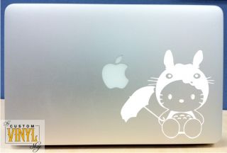 Hello Kitty Totoro Vinyl MacBook Laptop Decal