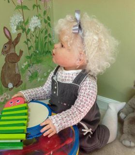 Reborn Doll Toddler Girl Child Prototype Peggy Iiora Member Lilybug