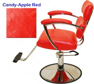 New Professional Red Hydraulic Barber Chair Styling Hair Beauty Salon Equipment