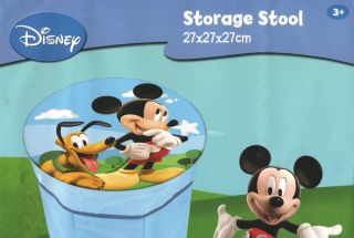 Buy 3 Get 1 Free Disney Mickey Mouse Storage Seat Stool Chair Box Pouffe Toys