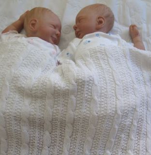 Doves Nursery ♥ Realistic Reborn Baby Girl and Boy ♥ Twins ♥ J Schenk Sculpt