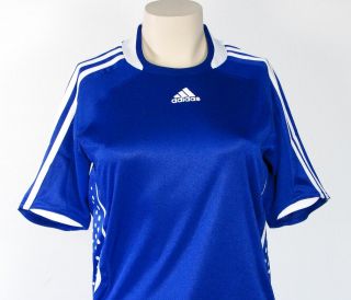 Adidas ClimaCool Formotion Royal Blue Soccer Jersey Womans Small s $60