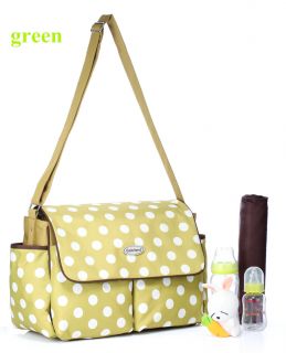 New Pretty Baby Diaper Nappy Bag Mummy Bag Khaki Green Blue WX366