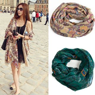 Fashion Women Shawl Cotton Long Soft Scarf Wrap Dahlia Scarf European Style T33