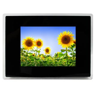 10 4 inch Wide LCD Screen High Resolution Digital Photo Frame White Support Card