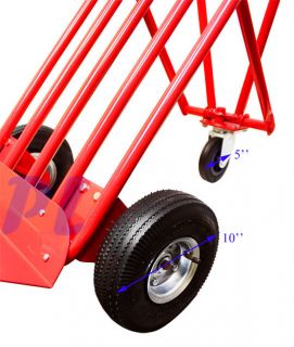 3 Wheels 3 Way Appliance Hand Truck Dolly Cart Moving Mobile Lift Dolley Cart
