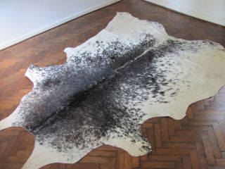 New Cowhide Rug Area Cow Hide Leather Carpet Hair on Skin High Quality T 1527