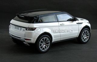 1 18 GT Autos Land Rover Range Evoque Coupe 2 Door White 