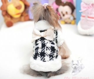 Autumn Winter High Quality Small Dog Clothing Coats Warm Jacket Sweater Clothes