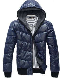 Men's Winter Down Cotton Outerwear Coat Windproof Jacket Winter Warm Coat