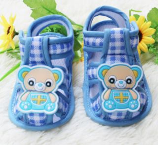 New Born Infant Baby Shoe Mickey Mouse Sandals Soft Bottom Toddler Shoes 0 14M