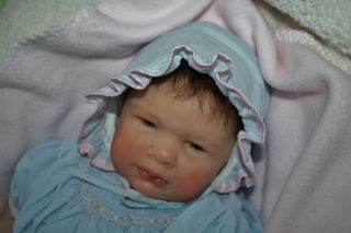 Solid Silicone Baby Girl Jurnee by Michelle Fagan What A Pretty Baby