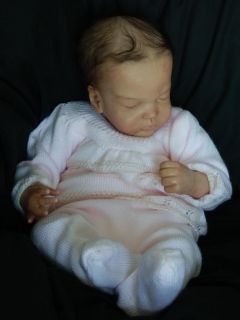 Stunning Lifelike Reborn Baby Girl Hattie Le by Cassie Peek Mediteranean Tones