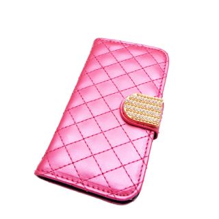 Bling New Crystal PU Leather Wallet Card Holder Case for LG Optimus L9 P760 P765