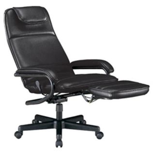 Black Power Rest Executive Recliner Office Desk Chair