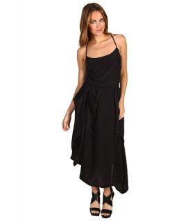 Black Gold Silk Bubble Sleeve Dress $101.99 (  MSRP $340.00