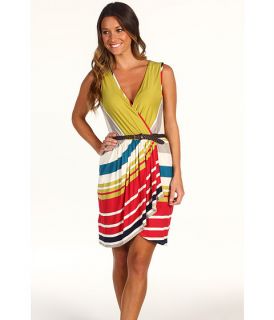 Max and Cleo Sonia Printed Rayon Dress $36.99 (  MSRP $118.00)