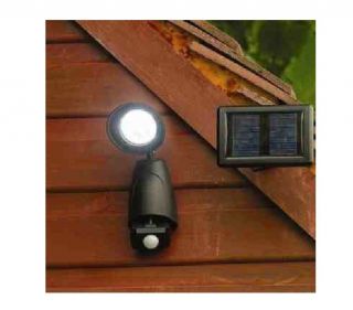 Solar Powered Sensor per Motion Security Light Garden Shed Rechargeable