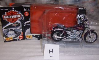Maisto Harley Davidson FXDL Dyna Low Rider Series 2 1998 1 18 H