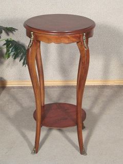 Vintage Mahogany Occasional Round Side End Table