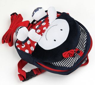 Baby Kid Backpack Toddler Handcrafted Doll Bag with Safety Harness K0213 2