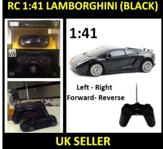 1 41 Scale RC Radio Remote Control Lamborghini Murcielago Kids Car Toy Black