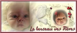 Tamie Yarie Raven Reborn Doll Baby OOAK Evan from "Le Berceau Des Reves"